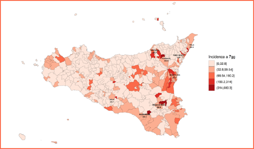 Il nuovo bollettino settimanale sul covid: i dati su incidenza, ricoveri e vaccinati in provincia di Siracusa