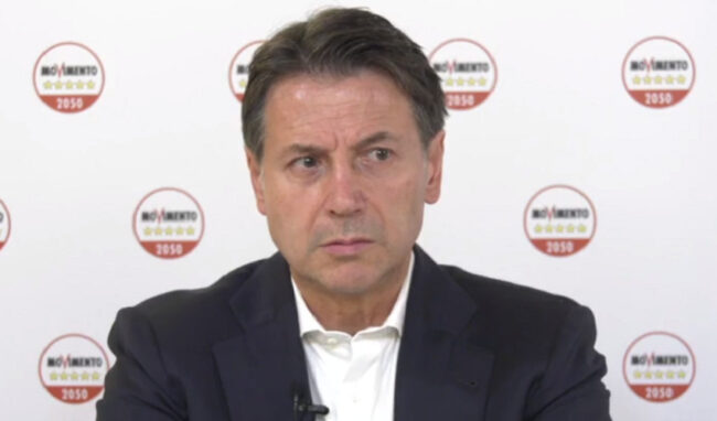 Elezioni politiche, il presidente del M5S Giuseppe Conte a Siracusa