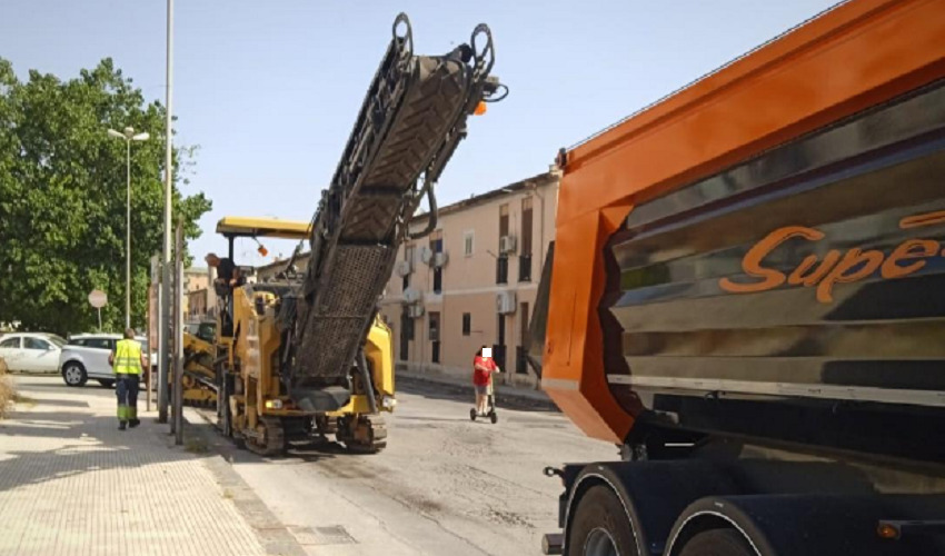 Manutenzione stradale, al via il rifacimento di viale dei Comuni