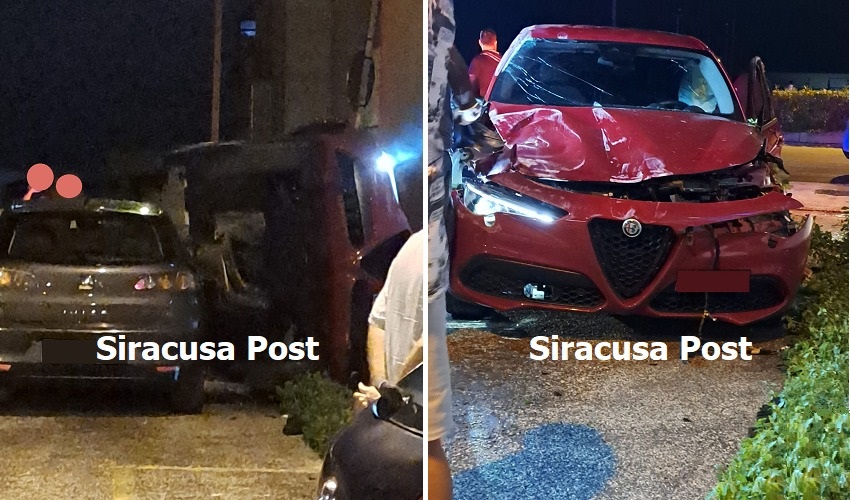 Una frenata e poi il botto in via Algeri: auto fuori controllo investe 2 vetture in sosta