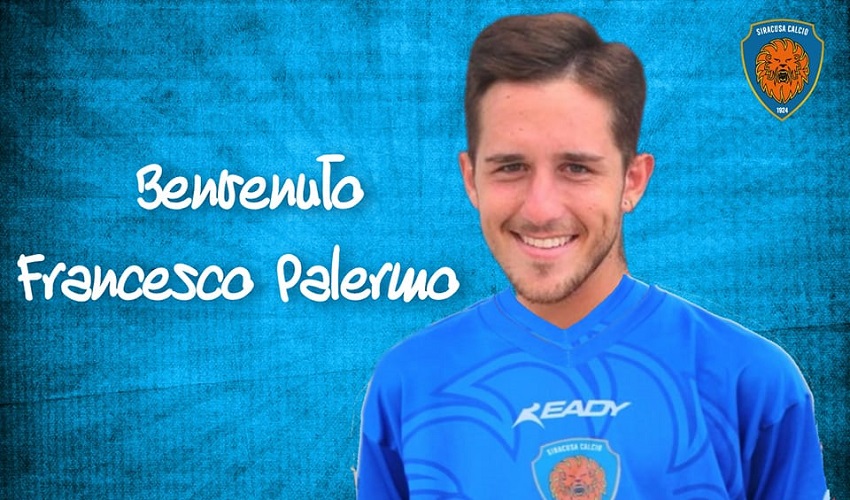 Nuovo arrivo all’Asd Siracusa Calcio: è il centrocampista Francesco Palermo