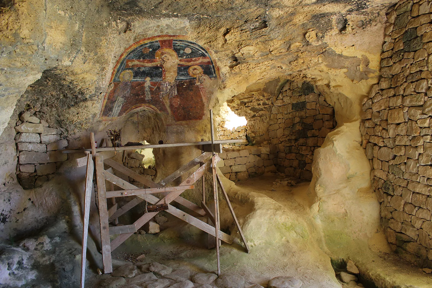 La grotta dei Santi di contrada Alia, in territorio di Licodia Eubea